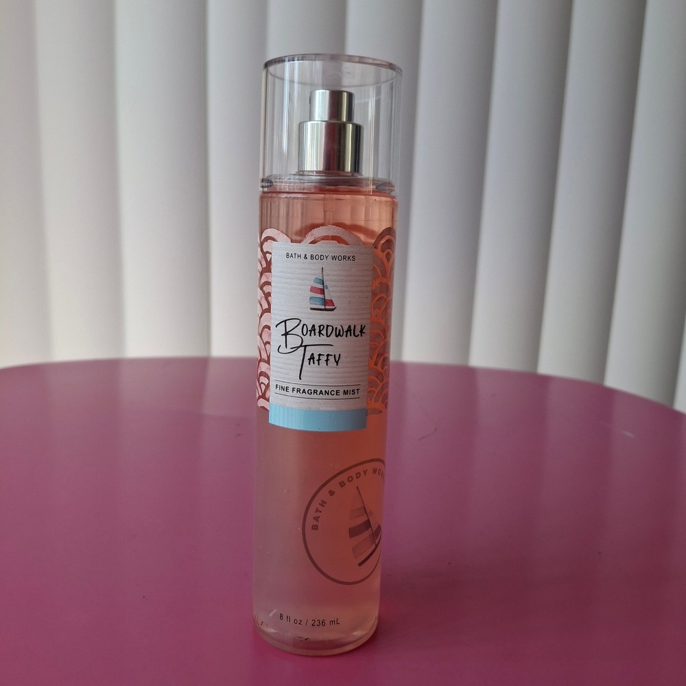 Bath & Body Works BOARDWALK TAFFY Fine Fragrance Mist 8 oz Retired